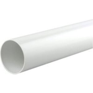 Wavin Osma RoundLine pipe 68mm white 2.75m 0T086W