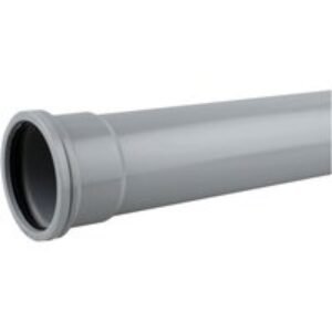 Wavin OsmaSoil S/S pipe 110mm grey 2m