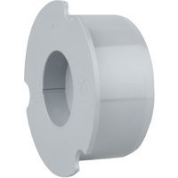 Wavin OsmaSoil plain ended socket plug 110m grey