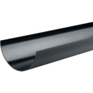 Wavin Osma SuperLine gutter 125mm black 4m 5T574B