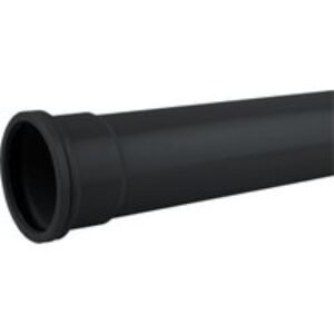 Wavin OsmaSoil S/S pipe 82mm black 3m