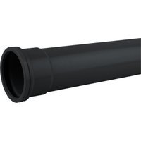 Wavin OsmaSoil S/S pipe 82mm black 3m