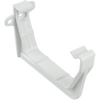 Wavin Osma SquareLine gutter support bracket 100mm white 4T819W