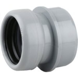 Wavin OsmaSoil S/S boss adaptor (ring-seal) 40mm grey