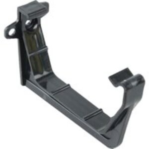 Wavin Osma SquareLine gutter support bracket 100mm black 4T819B