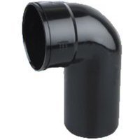 Wavin OsmaSoil SW/S long tail bend 90° 110mm black