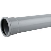 Wavin OsmaSoil S/S pipe 110mm grey 3m