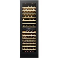 CDA 600mm Freestanding Full Height Dual Zone Wine Cooler Black FWC881BL