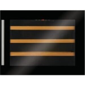 CDA Integrated Compact Wine Cooler Black 60cm x 45cm - FWV452BL