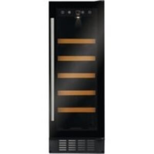 CDA Freestanding Undercounter 30cm Wine Cooler Black - FWC304BL