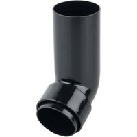 Osma RoundLine 0T027 Long Tail Offset Bend Spigot 68mm Black