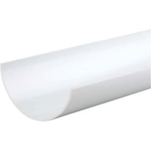 Wavin Osma RoundLine gutter 112mm white 2m 0T072W