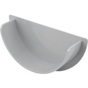 Wavin Osma RoundLine stopend internal 12mm grey