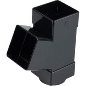 Wavin Osma SquareLine pipe branch 67.5° 61mm black