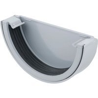 Wavin Osma RoundLine stopend external 12mm grey 0T011G