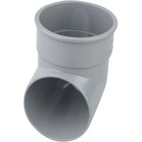 Wavin Osma RoundLine pipe shoe 68mm grey 0T037G