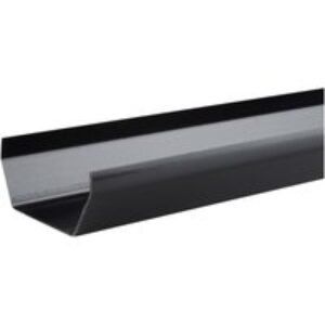 Wavin Osma SquareLine gutter 100mm black 2m 4T872B