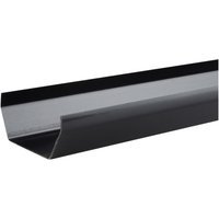 Wavin Osma SquareLine gutter 100mm black 2m 4T872B