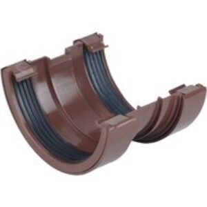 Osma RoundLine 0T009 Gutter Union 112mm Brown