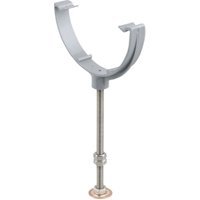Wavin Osma RoundLine bow and pin rise and fall bracket 112mm grey