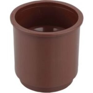 Osma RoundLine 0T024 Pipe Connector 68mm Brown