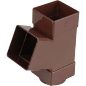 Osma SquareLine 4T835 Pipe Branch 67.5° 61mm Brown