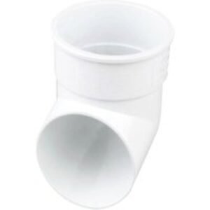 Wavin Osma RoundLine pipe shoe 68mm white 0T037W