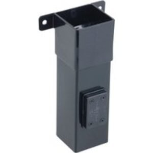 Osma SquareLine 4T855 Access Pipe With Screwed Door 61mm Black