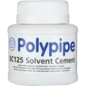 Polypipe Waste SC125 Solvent Cement 125ml