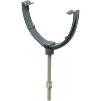 Wavin Osma DeepLine bow and pin rise and fall bracket 113mm anthracite grey 9T994AG