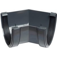 Wavin Osma DeepLine gutter angle 45° 113mm anthracite grey 9T904AG