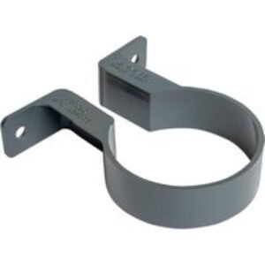 Wavin Osma RoundLine socket bracket 68mm anthracite grey 0T038AG