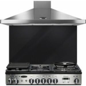 Rangemaster Universal 110 Splashback Black