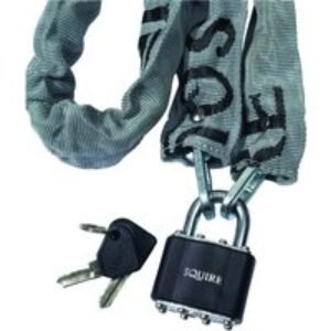Squire 3536PR Laminated Padlock Cycle & Chain