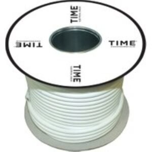 Time 3095Y 0.75mm 5CORE Heat Resistant Flex Cable White 50m