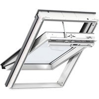 VELUX Roof Balcony Electric Centre Pivot Roof Window White Polyurethane 780 x 978mm GGU MK04 007021U