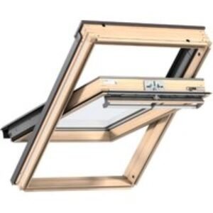 VELUX Centre Pivot Roof Window Lacquered Pine 660mm x 1180mm GGL FK06 3070