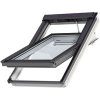 VELUX Roof Balcony Solar Centre Pivot Roof Window White Paint 780 x 980mm Triple Glazed GGL MK04 206630