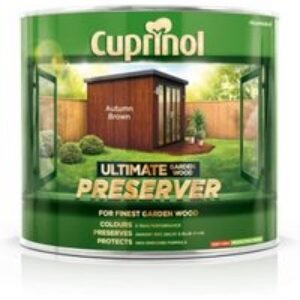 Cuprinol Ultimate Garden Wood Preserver Autumn Brown 1L