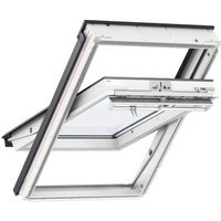 VELUX Centre Pivot Roof Window 550mm x 780mm White Polyurethane GGU CK02 0070Q