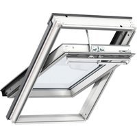 VELUX Roof Balcony Electric Centre Pivot Roof Window White Paint 940 x 1400mm Triple Glazed GGL PK08 206621U