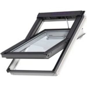 VELUX Roof Balcony Solar Centre Pivot Roof Window White Paint 550 x 780mm Triple Glazed GGL CK02 206630