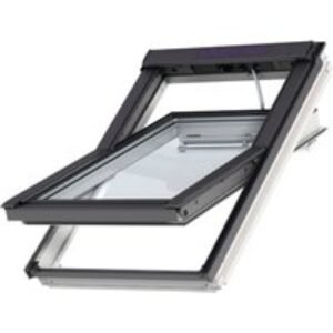 VELUX Roof Balcony Solar Centre Pivot Roof Window White Paint 1340 x 978mm GGL UK04 207030