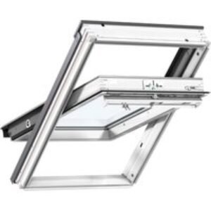 VELUX Centre Pivot Roof Window 1340mm x 980mm White Painted GGL UK04 2070Q