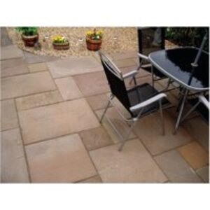Natural Paving Indian Classicstone Sandstone Project Pack Brown 15.8m2
