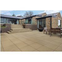 Marshalls Saxon Paving Slab Buff 450x450x35mm