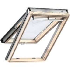 Velux Top Hung Roof Window 1340 x 978mm Lacquered Pine Gpl UK04 3070