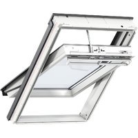 VELUX Roof Balcony Solar Centre Pivot Roof Window White Polyurethane 1140 x 1398mm GGU SK08 007030