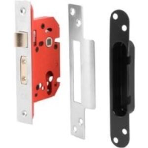 Union 22EU - Euro Profile Cylinder Sashlock Stainless Steel 2.5