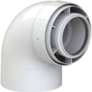 Viessmann Sc 87 Degree Flue Elbow Diameter 60/100 mm 7373226